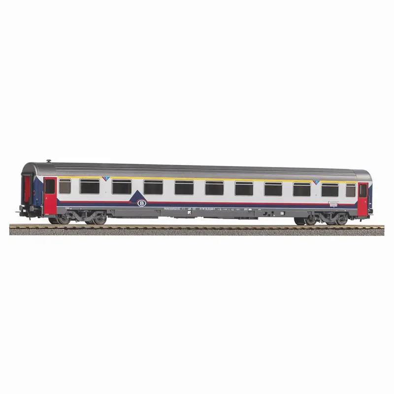 Petit Prix Voiture voyageurs grandes lignes Eurofima 1ère classe - Piko 58541 - HO 1/87 - SNCB - Ep V - 2R